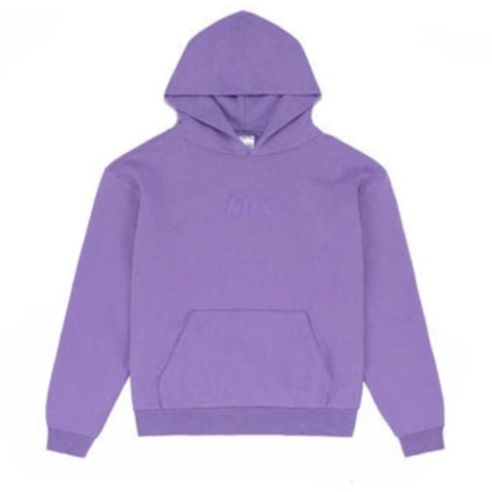 Purple Barstool BFFs Podcast Monochrome Puff Print Hoodie